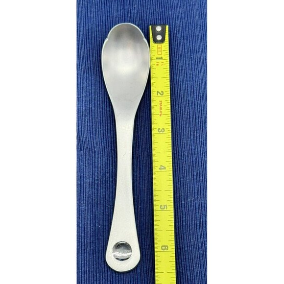 Robert Welch PENDULUM Sugar Spoon Dot Stainless Satin 6 1/2 inch Single - Picture 6 of 7